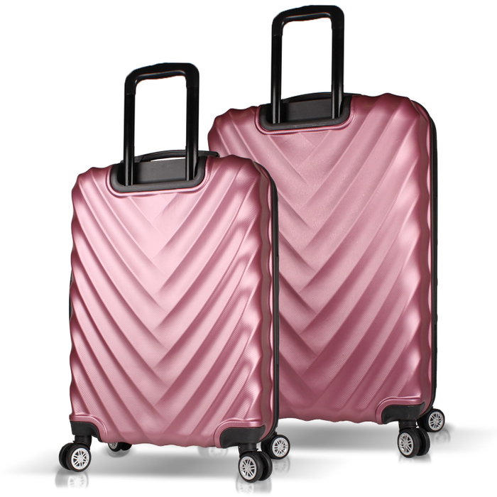 Zoozie Bags Juego de Maletas Oro Rosa (2 Piezas)